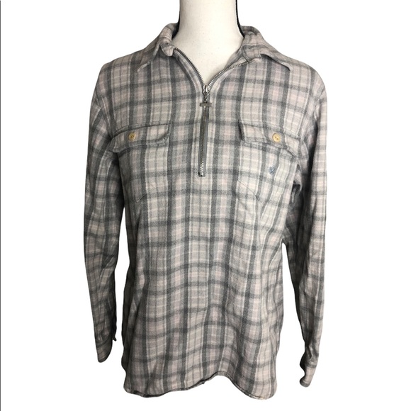 Lauren Ralph Lauren Tops - Lauren Ralph Lauren Flannel Plaid Long Sleeve Sz M